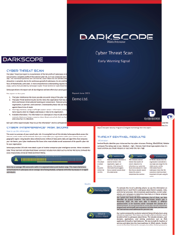 The dark web